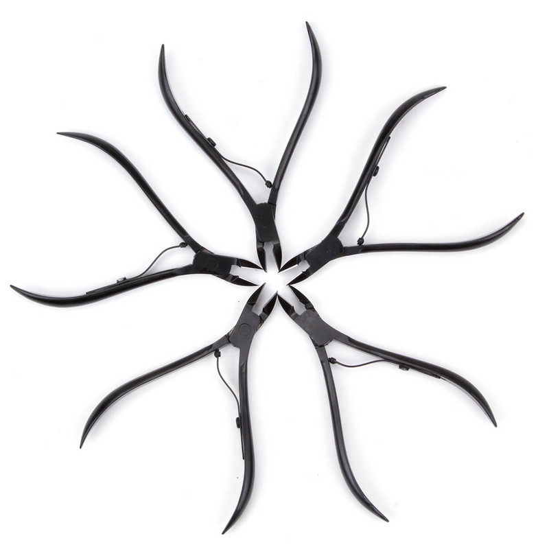 1kom Škare za zanoktice od nehrđajućeg čelika Nipper Clipper Alati za manikuru i pedikuru Zlatna ručka Škare za mrtvu kožu Art alat