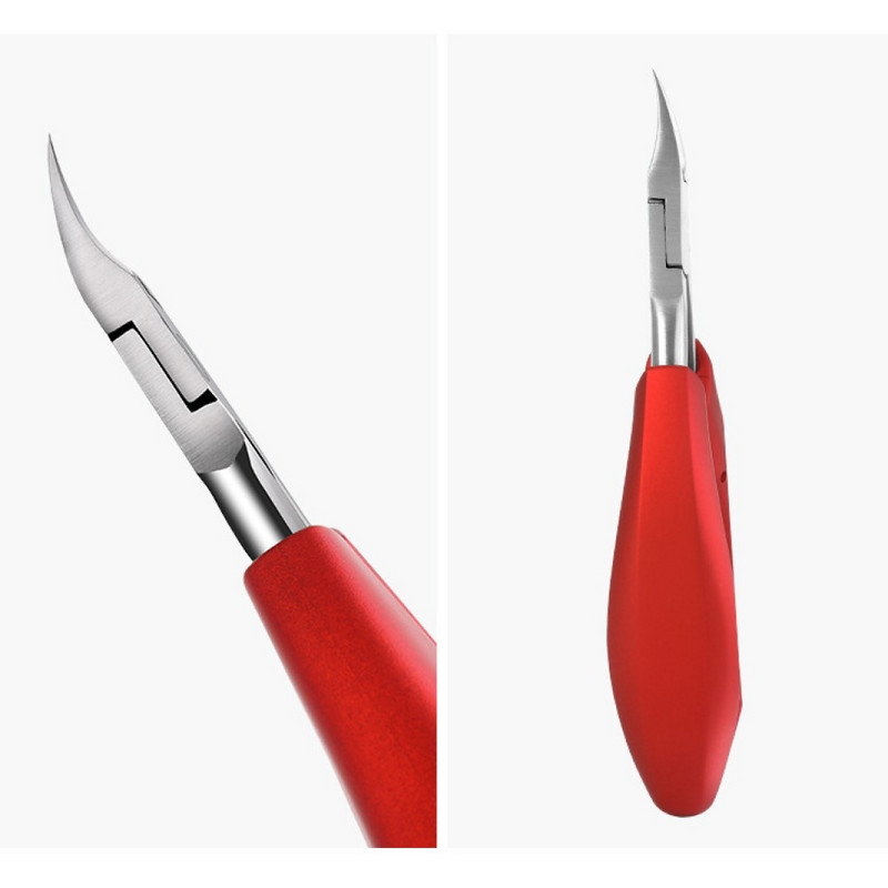 1 τεμ. από ανοξείδωτο ατσάλι Ingrown Nail Art Nipper Scissors Paronychia Dead Skin Remover Trimming Nail Clipper Εργαλεία πεντικιούρ