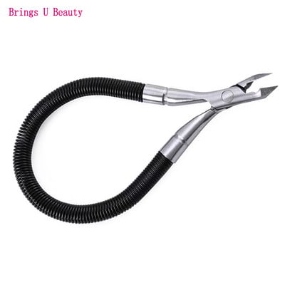 Grip & Snip spirálrugós kutikula vágó fogók Tisztító körömrés eltávolító elhalt bőr megmentése Hangnail paronychia manikűr eszközök