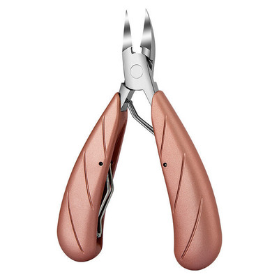 Unghia din oțel inoxidabil pentru unghii încarnate pentru arta unghiilor Foarfece Paronichia Dispozitiv de îndepărtare a pielii moarte Tunderea unghiilor Instrument de pedichiură