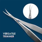 Ρωσικό ψαλίδι μανικιούρ Καμπύλη άκρο ψαλίδι Επαγγελματικό από ανοξείδωτο ατσάλι νυχιών αφαίρεσης νεκρού δέρματος Νυχοκόπτη σαλονιού Εργαλεία νυχιών