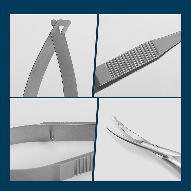 Ρωσικό ψαλίδι μανικιούρ Καμπύλη άκρο ψαλίδι Επαγγελματικό από ανοξείδωτο ατσάλι νυχιών αφαίρεσης νεκρού δέρματος Νυχοκόπτη σαλονιού Εργαλεία νυχιών