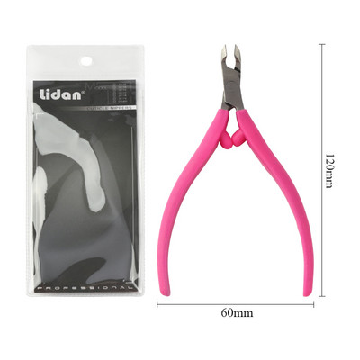 šarene škare za olecranon Nokt na nogama Odstranjivač urasle mrtve kože Nail Art Klešta za zanoktice Grizač Rezač rubova Alat za manikuru