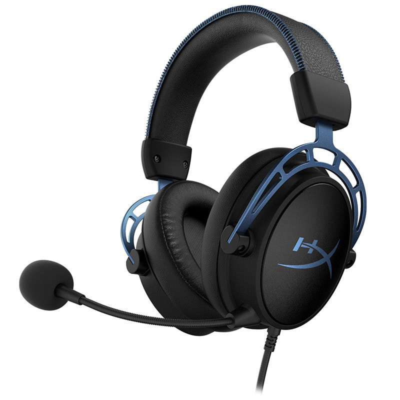 Kingston HyperX Cloud Alpha S Gaming Headset 7.1 erdvinio garso E-sportinės ausinės Su mikrofonu, skirtu kompiuteriui ir PS4