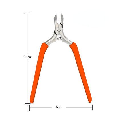 šarene Olecranon škare Sredstvo za uklanjanje uraslog nokta mrtve kože Nail Art Klešta za zanoktice Škara Rezač rubova Alat za manikuru Kliješta