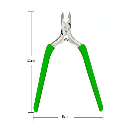 šarene Olecranon škare Sredstvo za uklanjanje uraslog nokta mrtve kože Nail Art Klešta za zanoktice Škara Rezač rubova Alat za manikuru Kliješta