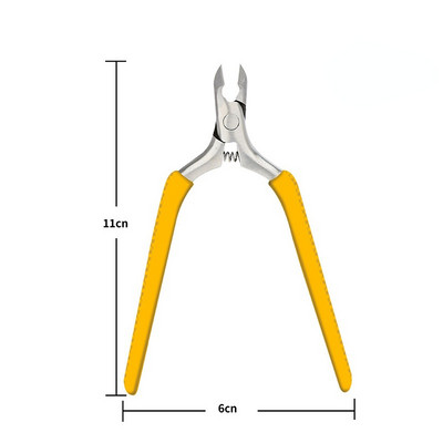 šarene Olecranon škare Sredstvo za uklanjanje uraslog nokta mrtve kože Nail Art Klešta za zanoktice Škara Rezač rubova Alat za manikuru Kliješta