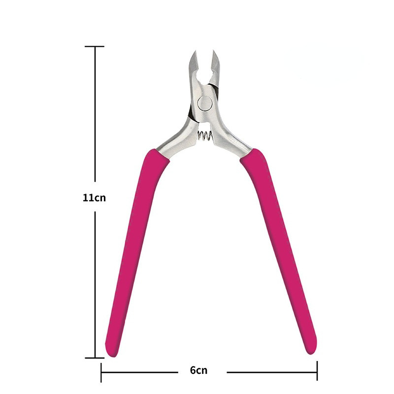 šarene Olecranon škare Sredstvo za uklanjanje uraslog nokta mrtve kože Nail Art Klešta za zanoktice Škara Rezač rubova Alat za manikuru Kliješta