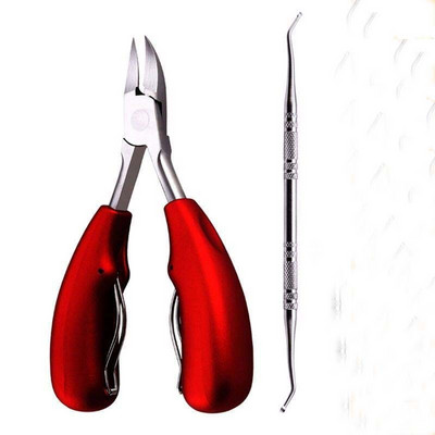 Set vrućih škarica za nokte Škare za nokte na nogama od nehrđajućeg čelika Debeli alat za urastanje noktiju na nožnim prstima Precizan alat za rezanje noktiju škaricama
