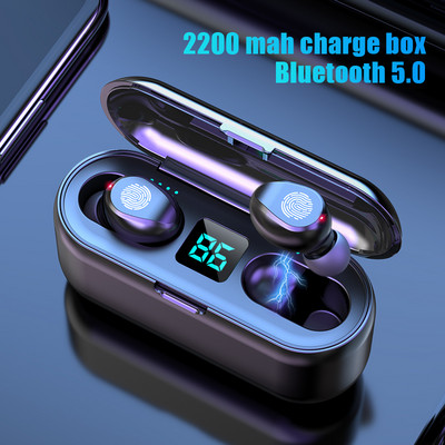 Ακουστικά TWS Bluetooth με έλεγχο αφής μικροφώνου Ασύρματα ακουστικά HIFI Mini in-ear Earbuds Αθλητικά ακουστικά για τρέξιμο HD Call