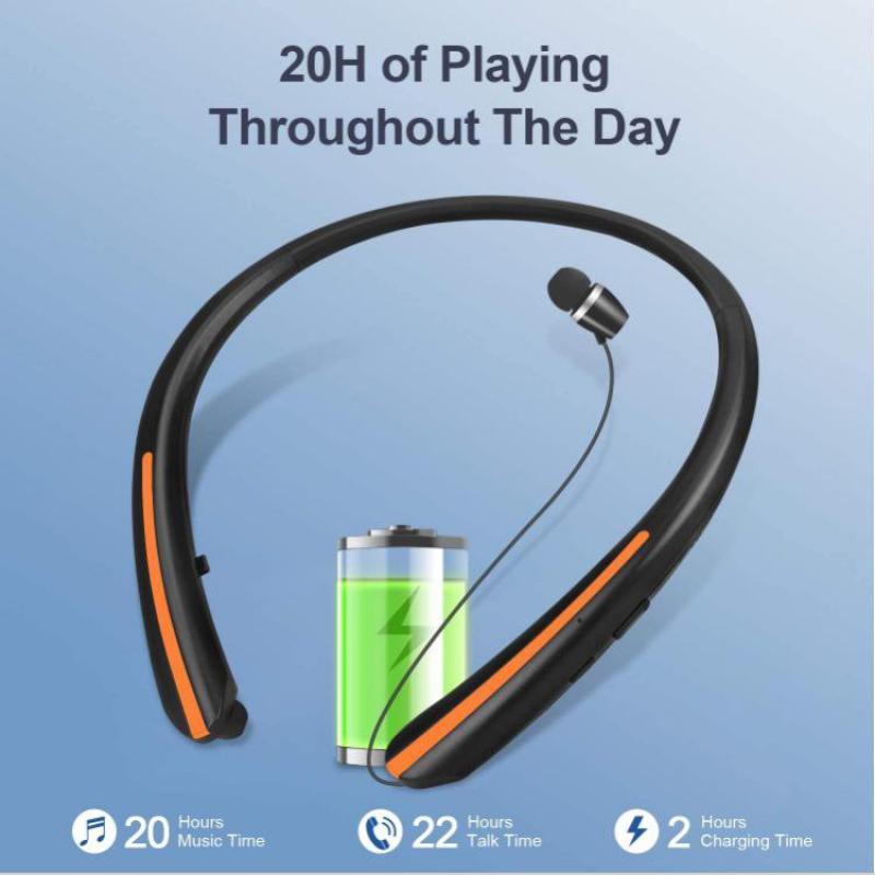 Uus kaelarihmaga Bluetooth-kõrvaklappidega kõrvaklapid LG HX801 spordikõrvaklappidele Hifi Stereo Bass Juhtmeta peakomplekt Veekindel