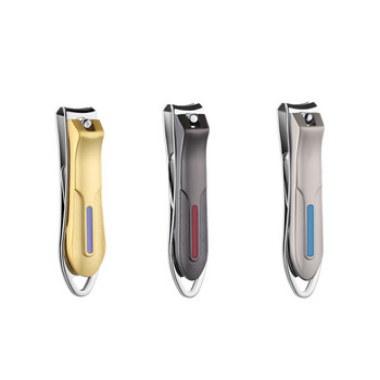 3 цвята Професионална ножица за нокти от неръждаема стомана Машина за рязане на нокти на краката Тример Ножици за педикюр Пили за маникюр
