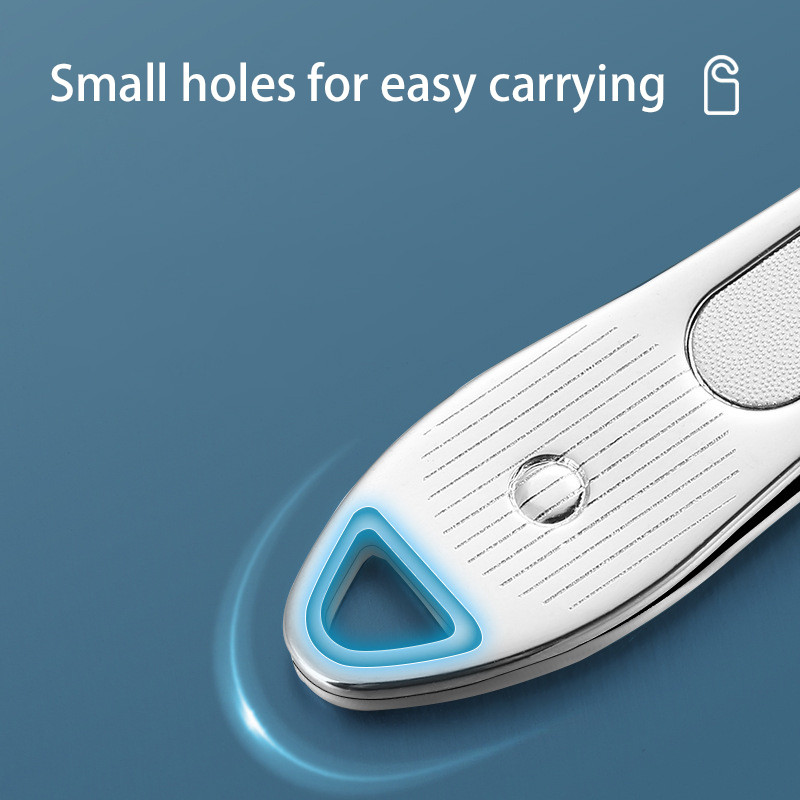 Dispozitiv de tăiat unghii profesional din oțel inoxidabil cu 3 culori Mașină de tăiat unghii de la picioare Trimmer pedichiură foarfece pile pentru manichiură