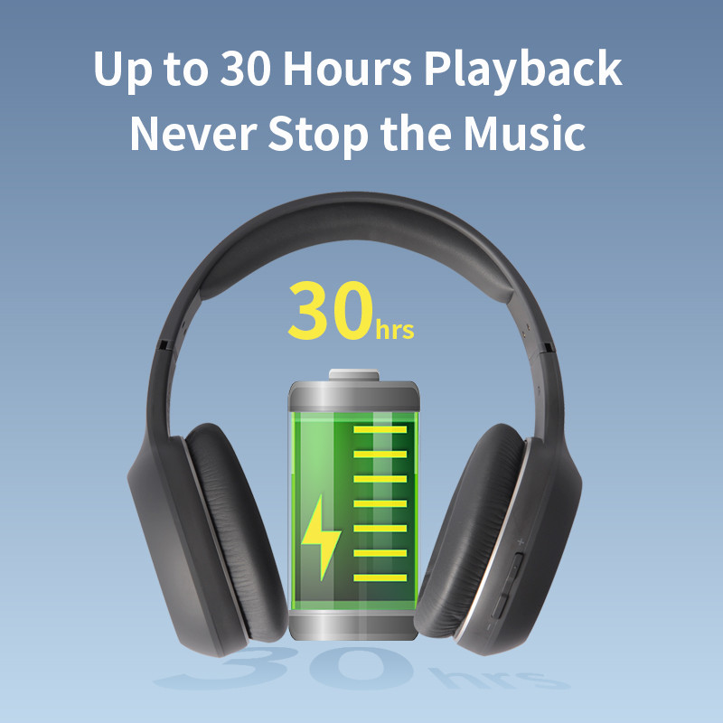 Bezdrôtové slúchadlá Edifier W600BT s Bluetooth 5.1, 30-hodinový výdrž batérie, mikrofón s čistým hlasom, ľahké, ergonomický dizajn