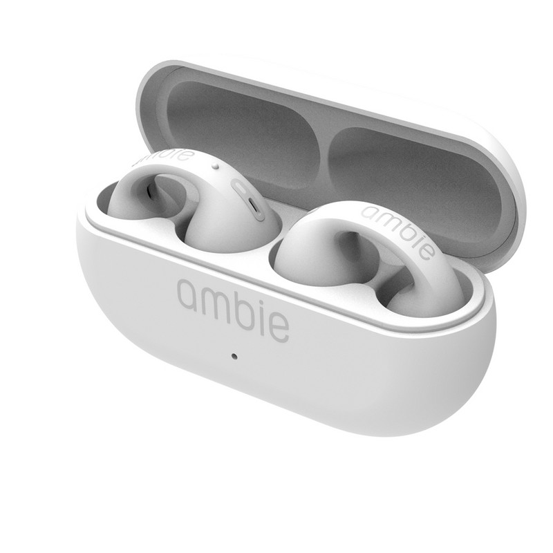 Ambie Sound ασύρματα ακουστικά Bluetooth Bone Conduction Ακουστικά IPX5 Αδιάβροχα φορητά αθλητικά ακουστικά τηλεφώνου ήχου