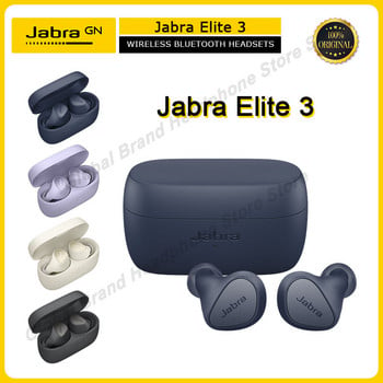 1-20 τεμ. Jabra Elite 3 True Wireless Earphone TWS Bluetooth Headphone Αδιάβροχο Sport Earbuds Ακουστικά με μικρόφωνο