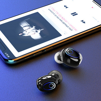 TWS Wireless 5.1 Ακουστικά 10000mAh Κουτί φόρτισης Ασύρματη κεφαλή τηλέφωνα HiFi 9D Stereo Headset Sports αδιάβροχα ακουστικά