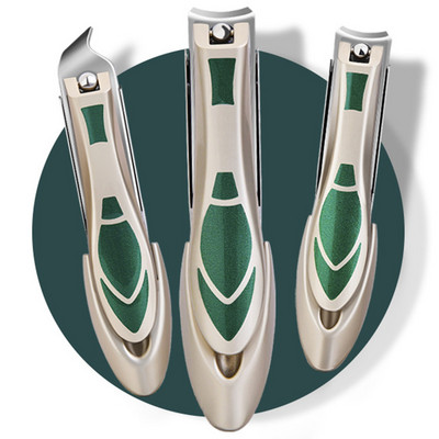 3Pcs/set škarica za nokte komplet komplet novih visokokvalitetnih muškaraca i žena na posebnim noktima za rezanje škarica za nokte Kutije s alatom za pedikuru