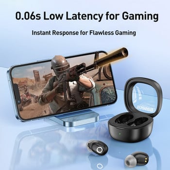 Ακουστικά Baseus Bowie WM02 Bluetooth 5.3 True Wireless Headphone Mini in-ear HiFi Sports Gaming TWS Earbuds Touch Control 25h
