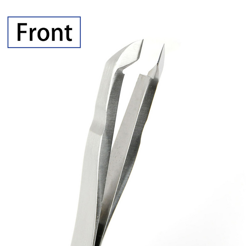 1kom novih mini škarica za nokte od nehrđajućeg čelika od nehrđajućeg čelika prijenosna kliješta za skidanje mrtve kože alat za manikuru