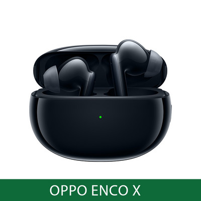 Ακουστικό Oppo Enco X TWS Bluetooth 5.2 LHDC 3 Mic Noise Cancelling True Wireless Headphones 25 ώρες Διάρκεια ζωής μπαταρίας για Find X5 Pro