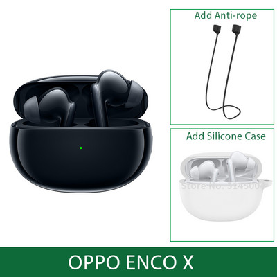 Ακουστικό Oppo Enco X TWS Bluetooth 5.2 LHDC 3 Mic Noise Cancelling True Wireless Headphones 25 ώρες Διάρκεια ζωής μπαταρίας για Find X5 Pro