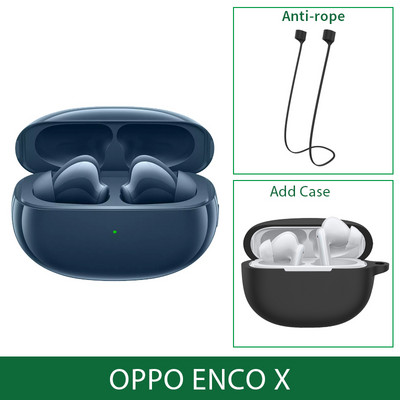 Ακουστικό Oppo Enco X TWS Bluetooth 5.2 LHDC 3 Mic Noise Cancelling True Wireless Headphones 25 ώρες Διάρκεια ζωής μπαταρίας για Find X5 Pro