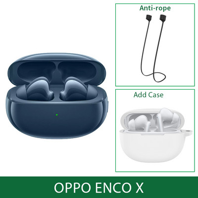 Ακουστικό Oppo Enco X TWS Bluetooth 5.2 LHDC 3 Mic Noise Cancelling True Wireless Headphones 25 ώρες Διάρκεια ζωής μπαταρίας για Find X5 Pro
