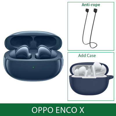 Ακουστικό Oppo Enco X TWS Bluetooth 5.2 LHDC 3 Mic Noise Cancelling True Wireless Headphones 25 ώρες Διάρκεια ζωής μπαταρίας για Find X5 Pro