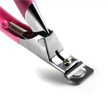 Професионална машинка за ноктопластика Специален тип U дума False Tips Edge Cutters Маникюр Цветни инструменти за ноктопластика от неръждаема стомана