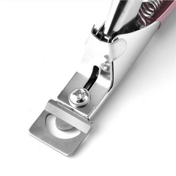 Професионална машинка за ноктопластика Специален тип U дума False Tips Edge Cutters Маникюр Цветни инструменти за ноктопластика от неръждаема стомана