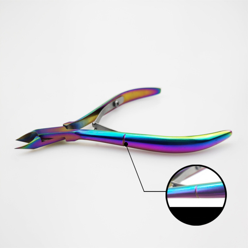 1 kom Grijeće za nokte Rezač za manikuru Trimer Rainbow Gurač zanoktica Grijeće za nokte Odstranjivač Škare Alati za nail art