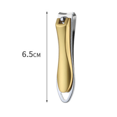 1vnt Delicate Craft Manikiūro Nagų kirpimo mašinėlės Apkarpykite nagus anglinio plieno nagų kirpimo mašinėlė Neslystančio dizaino manikiūro nagų priemonė