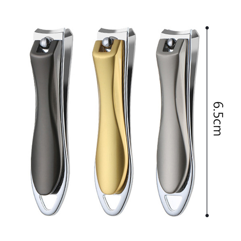 1vnt Delicate Craft Manikiūro Nagų kirpimo mašinėlės Apkarpykite nagus anglinio plieno nagų kirpimo mašinėlė Neslystančio dizaino manikiūro nagų priemonė