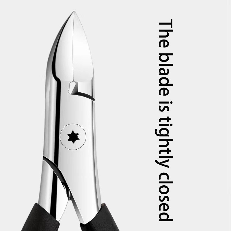 Oštre zakrivljene škare za nokte od nehrđajućeg čelika Njega urasle pedikure Kliješta za manikuru Alati Rezači za nokte Klješta