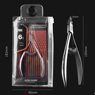 Oštre proljetne manikirne štipaljke za zanoktice Rezač mrtve kože za nokte Oštre škare za nokte Set za manikuru Alati za pedikiranje Škare za zanoktice