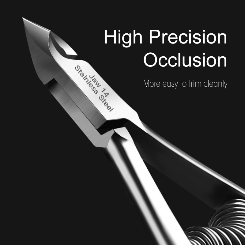 Oštre proljetne manikirne štipaljke za zanoktice Rezač mrtve kože za nokte Oštre škare za nokte Set za manikuru Alati za pedikiranje Škare za zanoktice