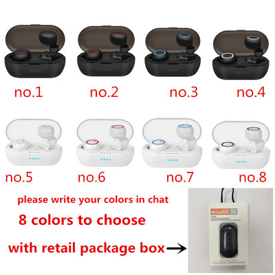 5/10PCS Y50 Χονδρικό Ασύρματο ακουστικό Bluetooth Gamer Y50 Tws Gamers Headphones Blutooth Ακουστικά Hifi για τηλέφωνο Handfree Πώληση