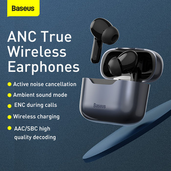 Ακουστικά Baseus S1 Pro ANC Ακουστικά Bluetooth 5.1 True Wireless Headphones Active Noise Cancelling TWS Earbuds HiFi Audio Gaming Headsets