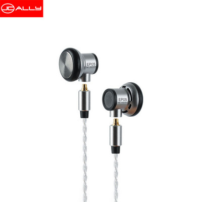 JCALLY EP05 Flat Head Earbuds 16mm Πρόγραμμα οδήγησης υψηλής ανάλυσης PET Biofilm 5N Ακουστικό OFC υψηλής καθαρότητας με αντικαταστάσιμο καλώδιο MMCX