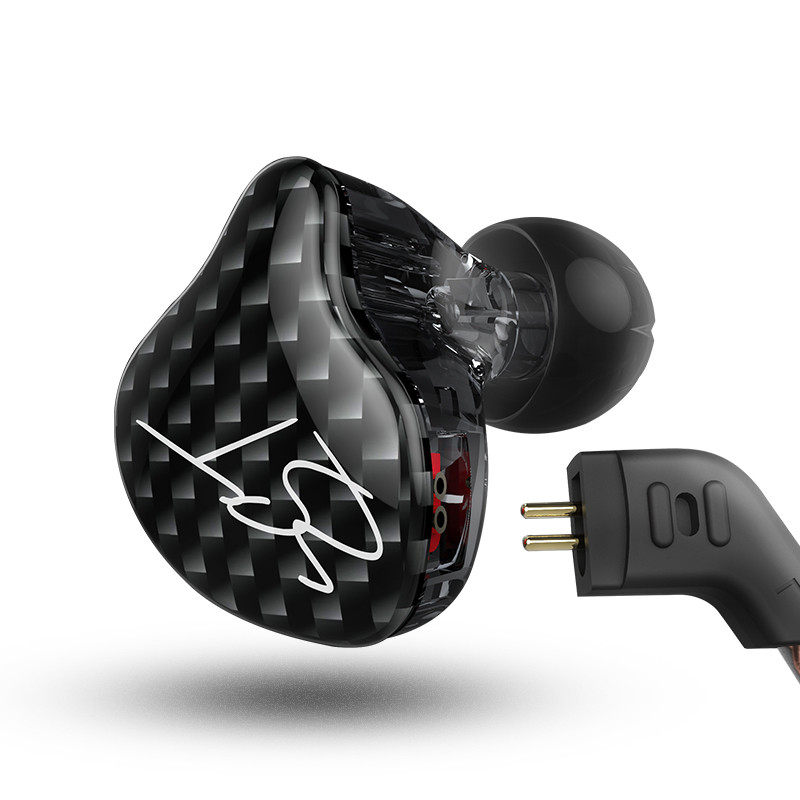 KZ ZST 1BA+1DD In Earphone HiFi Hybrid Drive Bass Music Headset με καλώδιο 2PIN KZ EDX ZSN PRO ZSTX ZS10 ES4 ZSX