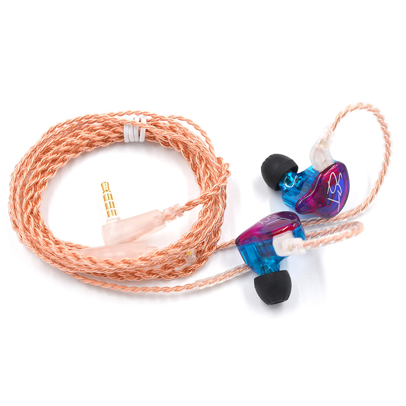 KZ ZST 1BA+1DD In Earphone HiFi Hybrid Drive Bass Music Headset με καλώδιο 2PIN KZ EDX ZSN PRO ZSTX ZS10 ES4 ZSX