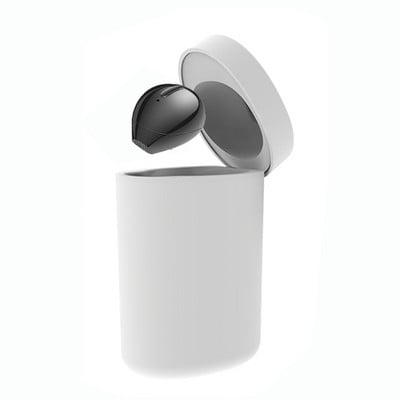 Mini Pods láthatatlan Bluetooth autós fülhallgató mikrofonnal/vízálló/nano méretű/egy gombos vezérlés/töltő tok/15 óra játékidő