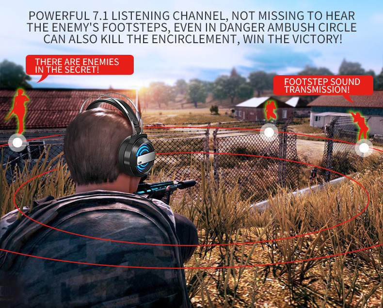 Herné slúchadlá MC pre počítač, e-športové herné slúchadlá s mikrofónom, profesionálne káblové slúchadlá pre PS4, stereo slúchadlá cez uši