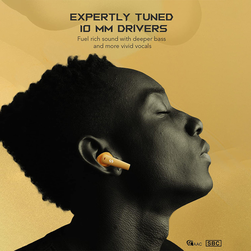 Black Shark Lucifer T10 BS-T10 Ture Wireless Earbuds 45ms Ultra Low Latency 10mm Πρόγραμμα οδήγησης 24ωρο χρόνο αναπαραγωγής