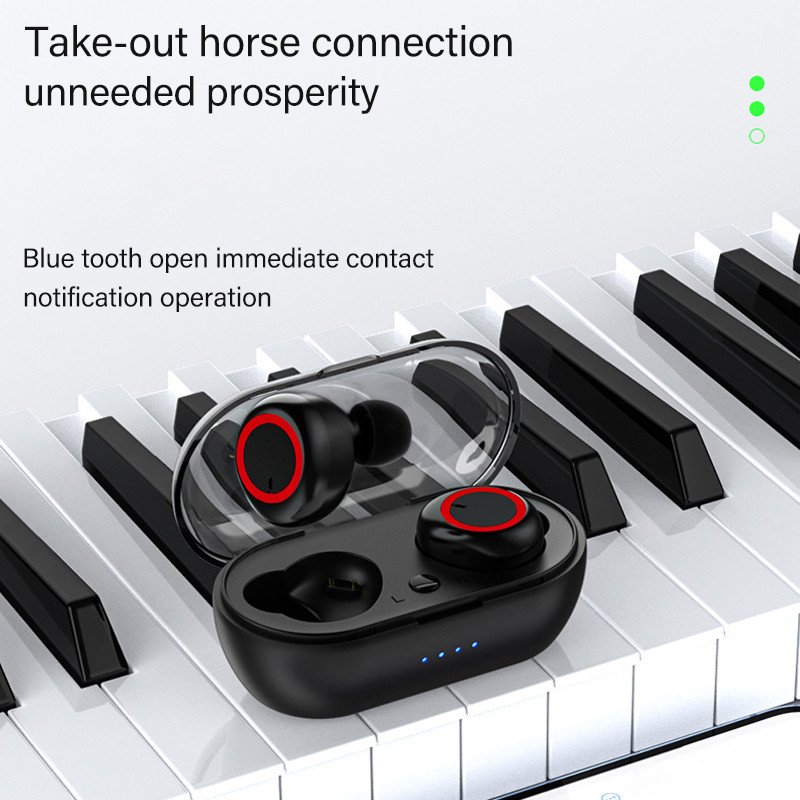 TWS Bluetooth slúchadlá Bezdrôtové slúchadlá 9D HiFi stereo slúchadlá s mikrofónom 3000mAh nabíjací box Športové slúchadlá do uší Doprava zadarmo