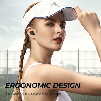 SoundPEATS Ασύρματα ακουστικά Bluetooth 5.0 in-ear Stereo TWS Αθλητικά ακουστικά IPX7 αδιάβροχα μονοφωνικές/διφωνικές κλήσεις