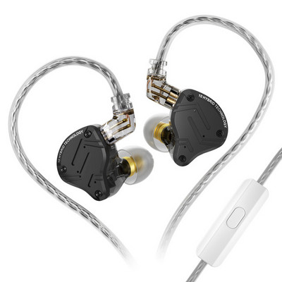 KZ ZS10 Pro X In Ear Ενσύρματα ακουστικά Μουσική Ακουστικά HiFi Οθόνη μπάσων Ακουστικά Αθλητικά Ακουστικά