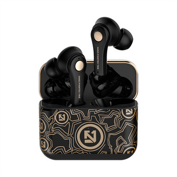 Ακουστικά TS-100 TWS Wireless Bluetooth 5.0 with Mic Charging Box Headphones 9D Gaming Headsets Sport Earbuds for Android PK i12