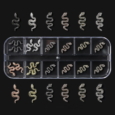 Nail Art Rhinestones komplekts 2400gb Nail Gems Ab Plakanais Rhinestones Dārgakmeņu akmeņi ar uzglabāšanas organizatoru dizainam Bright Holiday